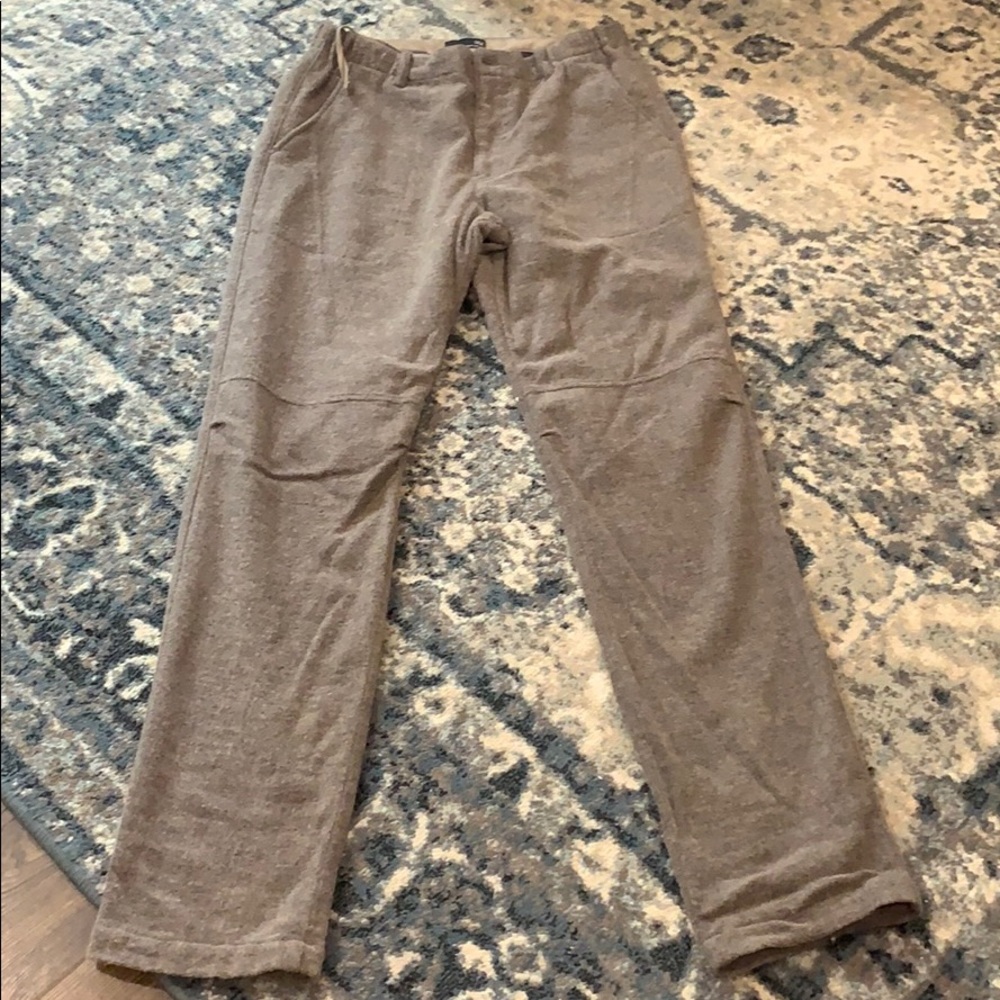 Men’s casual wool pant